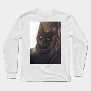 Mystic Mage Cat: Astrid Long Sleeve T-Shirt